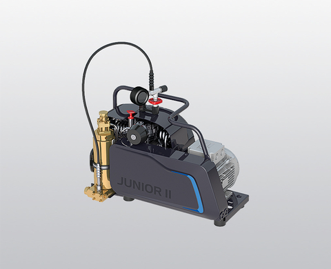 Compressore per aria respirabile BAUER JUNIOR II con motore elettrico