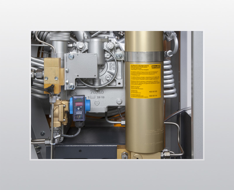 Automatic condensate drain incl. final pressure shutdown and control conforming to European CE standard