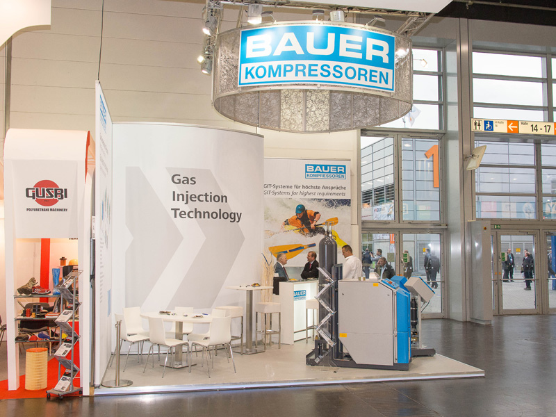 Exhibition stand for BAUER KOMPRESSOREN GmbH 