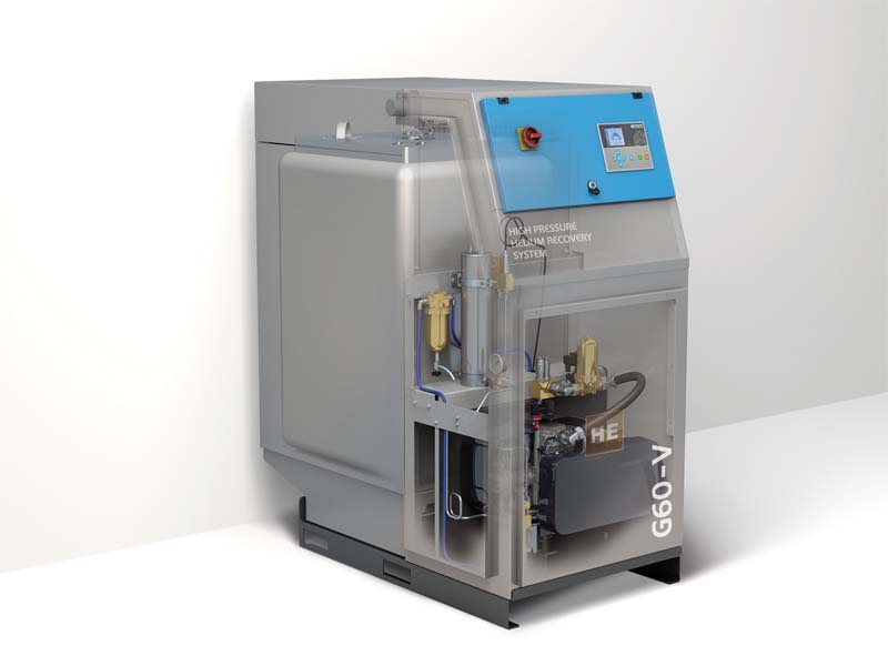 The new G60V ultracompact Helium Recovery System